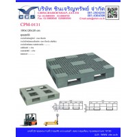 CPM-0131  Pallets size: 100*120*20 cm.